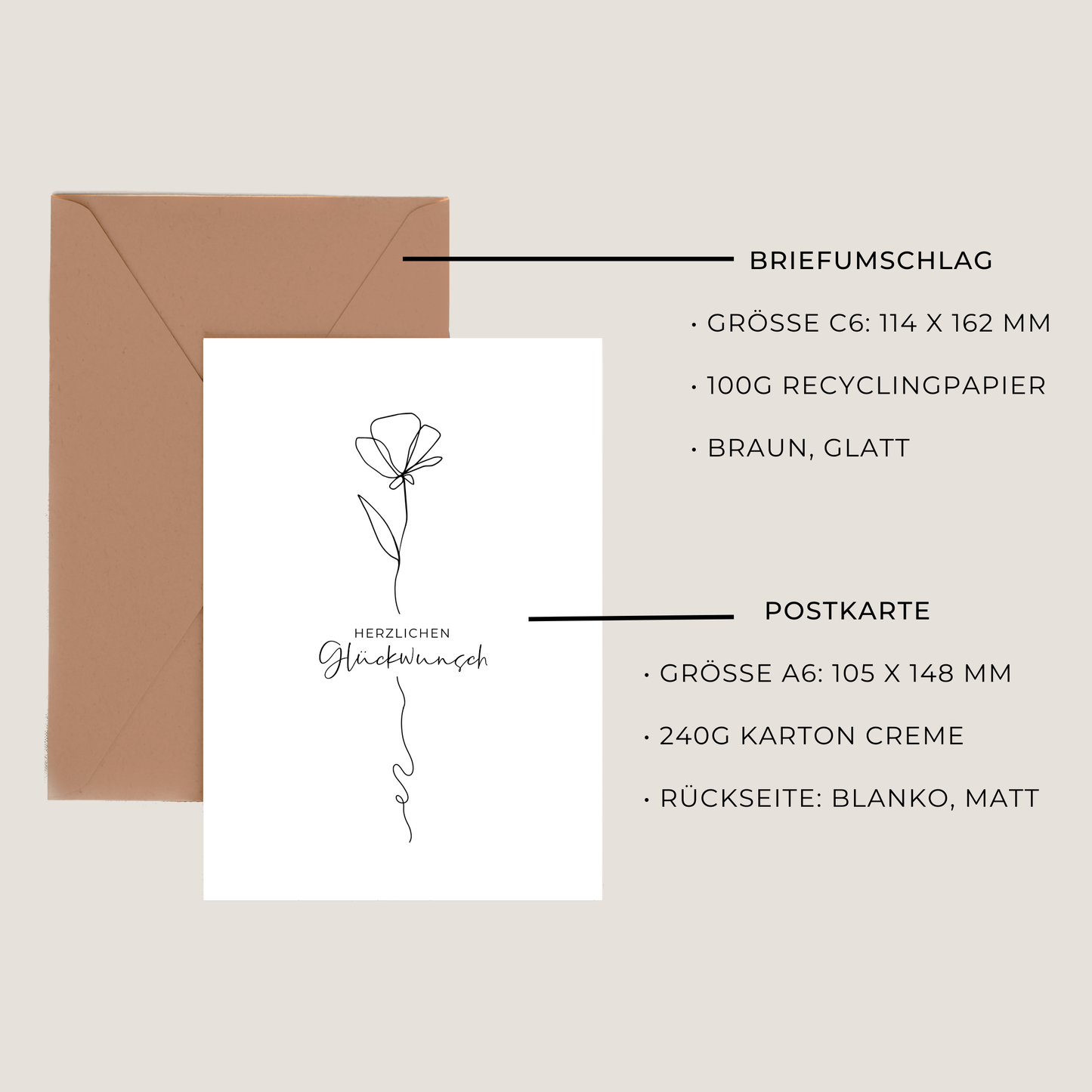 Geschenkglas | creamy flower