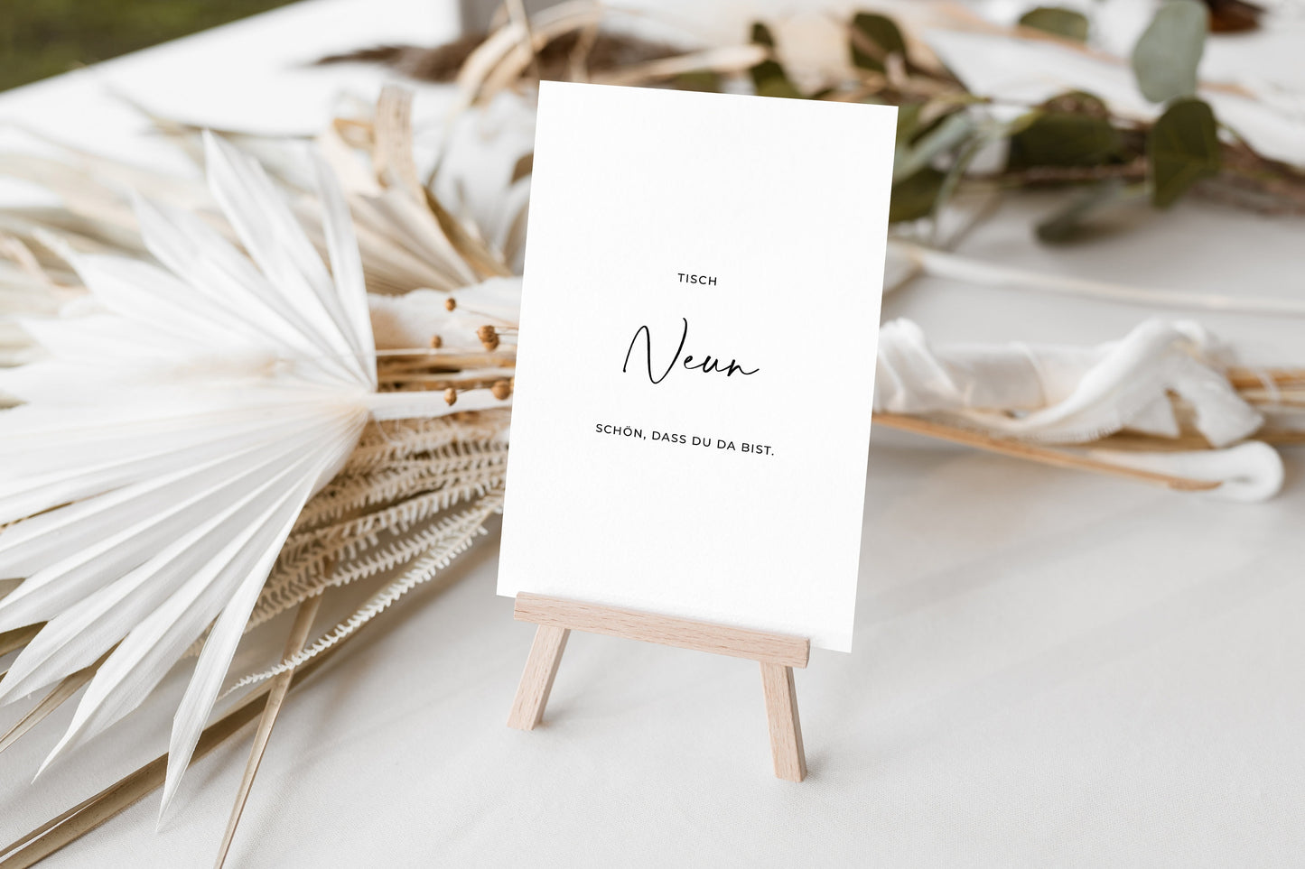 Tischnummern - Schön, dass du da bist ! - | Hochzeit | Geburtstag Taufe Konfirmation Kommunion | Tischnummer | Tischdeko | Tischzahlen
