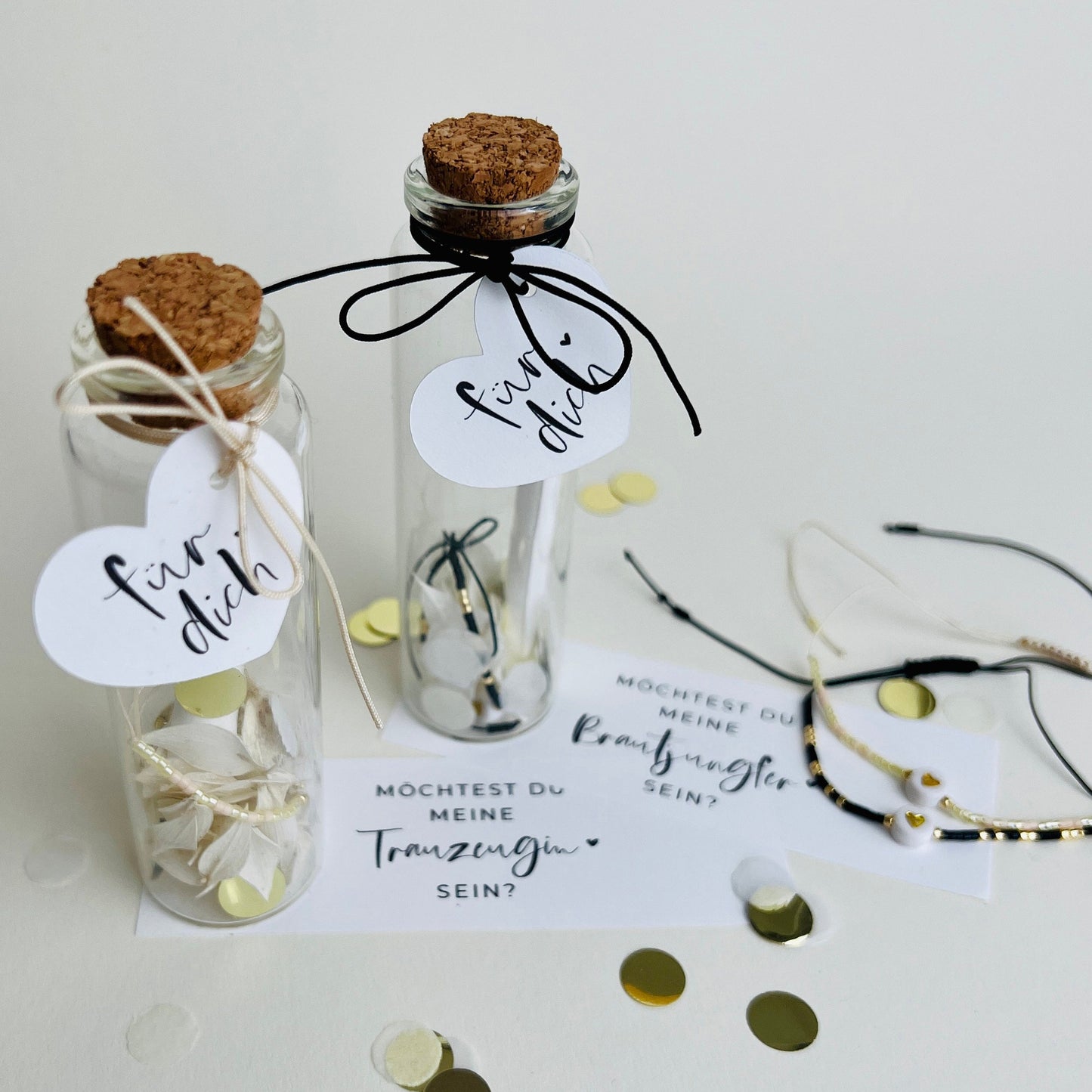 Geschenkglas - surprise - Möchtest du meine Brautjungfer sein ? Geschenk für Brautjungfer