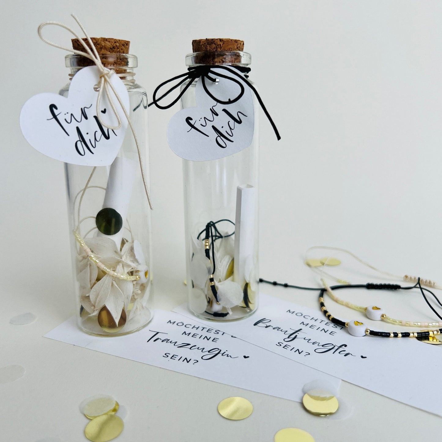 Geschenkglas - surprise - Möchtest du meine Brautjungfer sein ? Geschenk für Brautjungfer