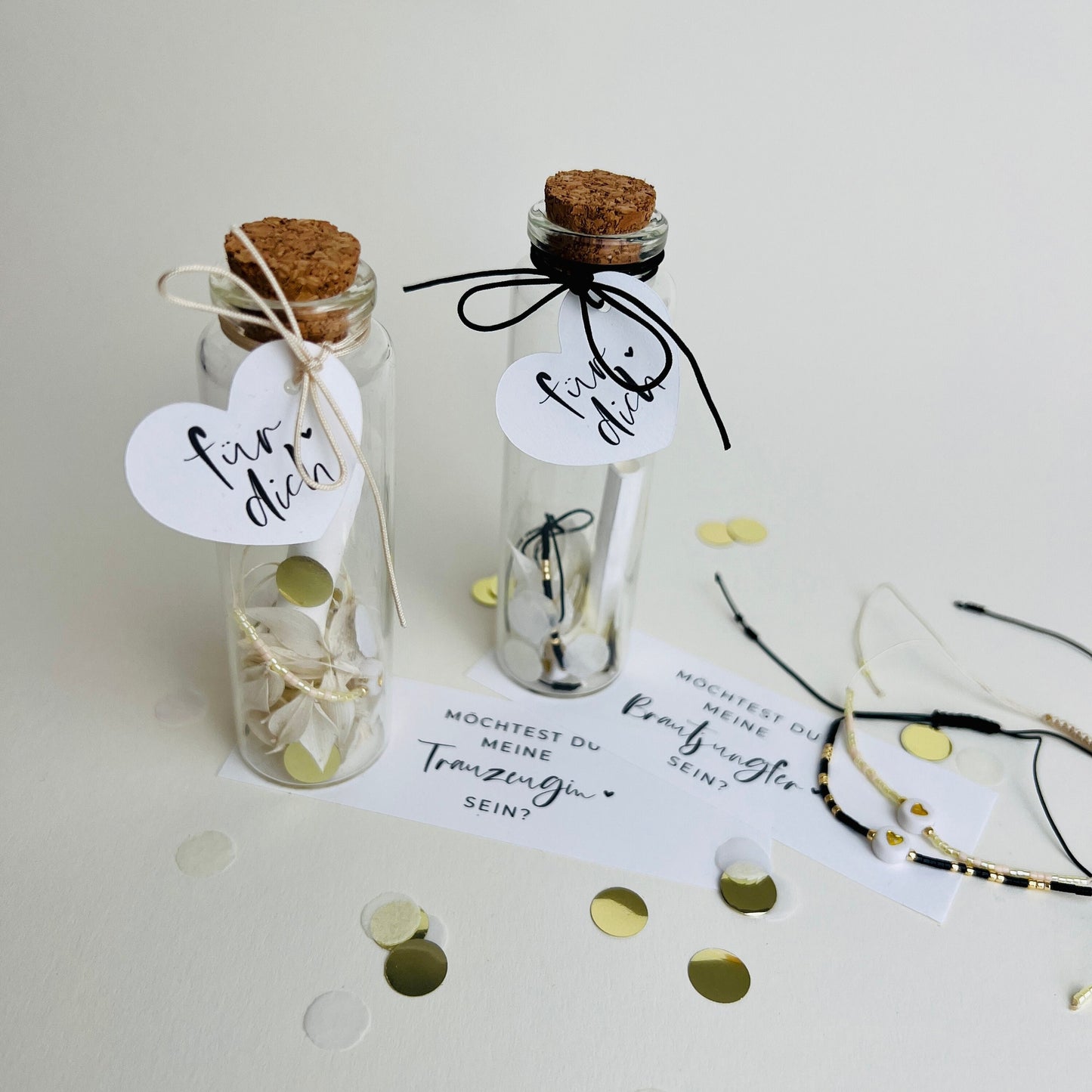 Geschenkglas - surprise - Möchtest du meine Brautjungfer sein ? Geschenk für Brautjungfer